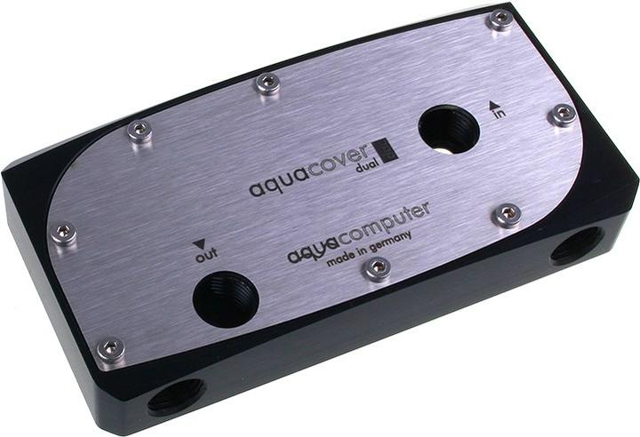 Produktbild Aqua Computer aquacover dual DDC, Deckel für und Swiftech-