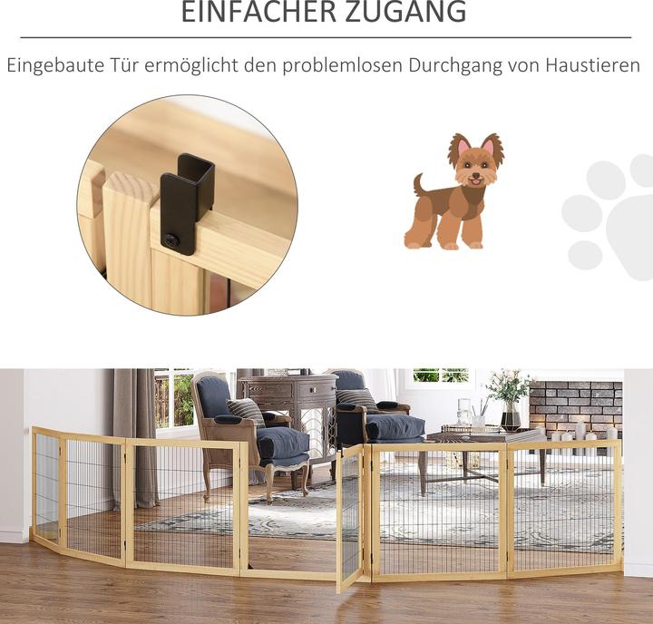 Actual product image PawHut Türschutzgitter