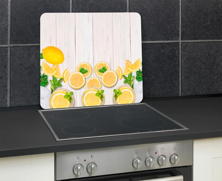 Immagine prodotto Wenko Piastra multipla Mod. Piastra di copertura al limone per piani di cottura in vetroceramica, tagliere