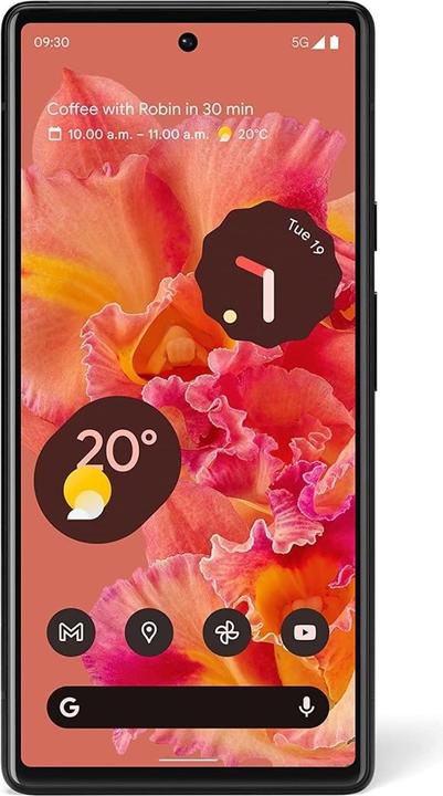 Productafbeelding Google Pixel 6 (128 GB, Kinda Koraal, 6.40", SIM + eSIM, 50 Mpx, 5G)