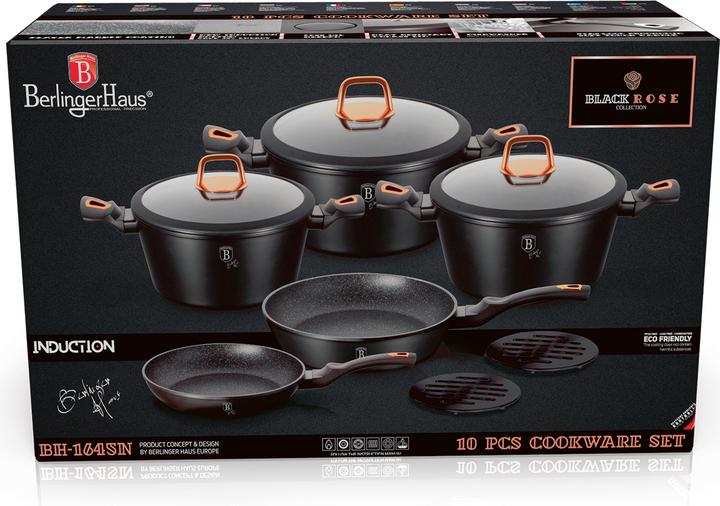 Productafbeelding BerlingerHaus Kookgerei (28 cm, Kookpotten en pannenset, Roestvrij staal)