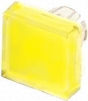 Produktbild EAO Schalterlinse Vierkant Gelb, transparent Kunststoff 61 Series Switches
