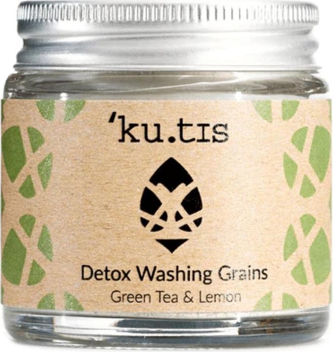 Produktbild Kutis Skincare Detox Washing Grains Grüntee & Zitrone (Reinigungstücher)