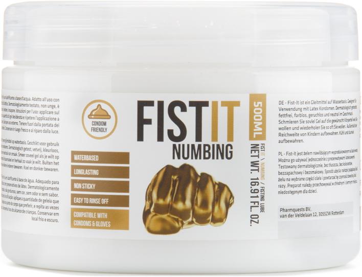 Actual product image Shots Pharmquest's Fist It Numbing 500ml (500 ml)