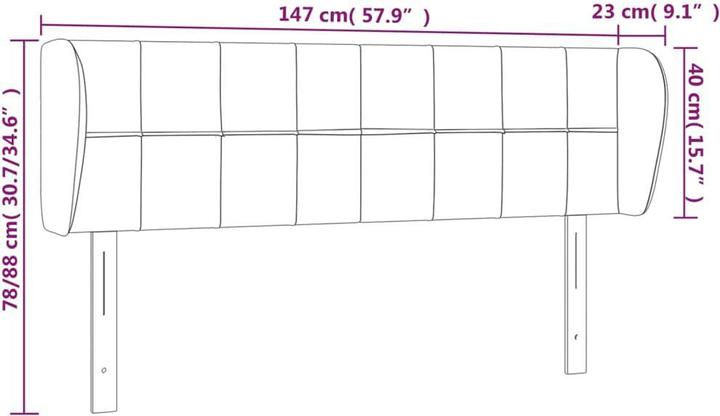 Image du produit VidaXL Sherwynd (147 x 23 x 88 cm)