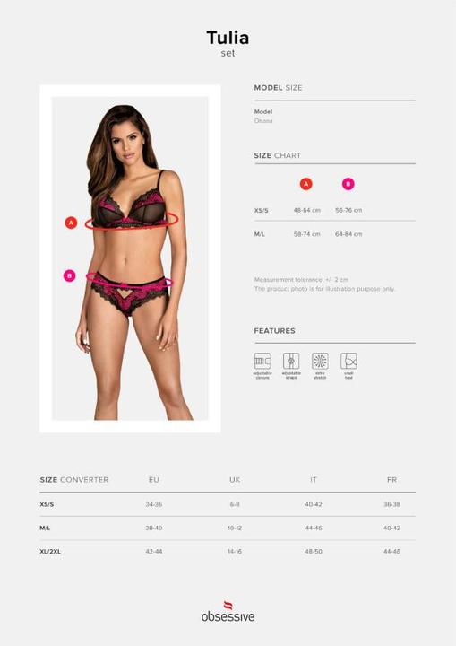 Productafbeelding Obsessive Tulia (S, M)