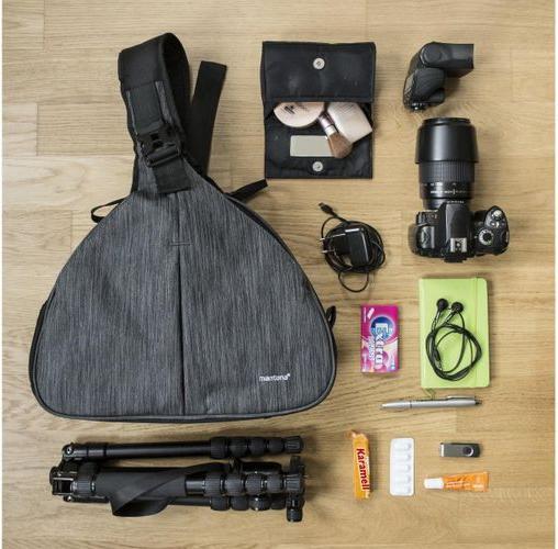 Image du produit mantona Etui pour appareil photo Triangel Gris (Sac à bandoulière pour appareil photo, 17.76 l)