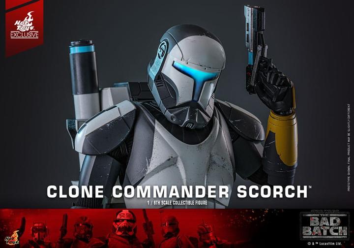 Image du produit Hot Toys Star Wars - The Bad Batch Clone Commando Scorch Exclusive Actionfigur