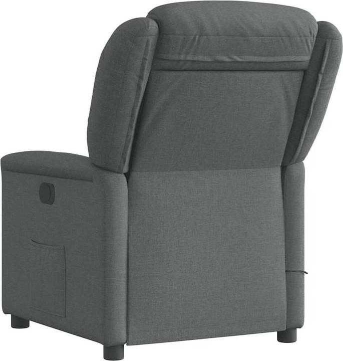 Produktbild VidaXL Massagesessel Dunkelgrau Stoff Massage TV-Sessel