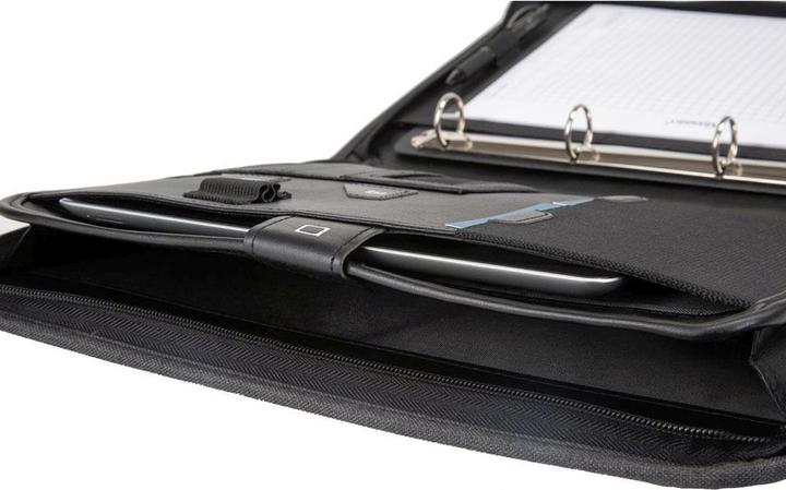 Produktbild Orgamappe ""OLBIA"", DIN A4, anthrazit aus Polyester und Finetouch-Lederimitat (A4, 1 x)