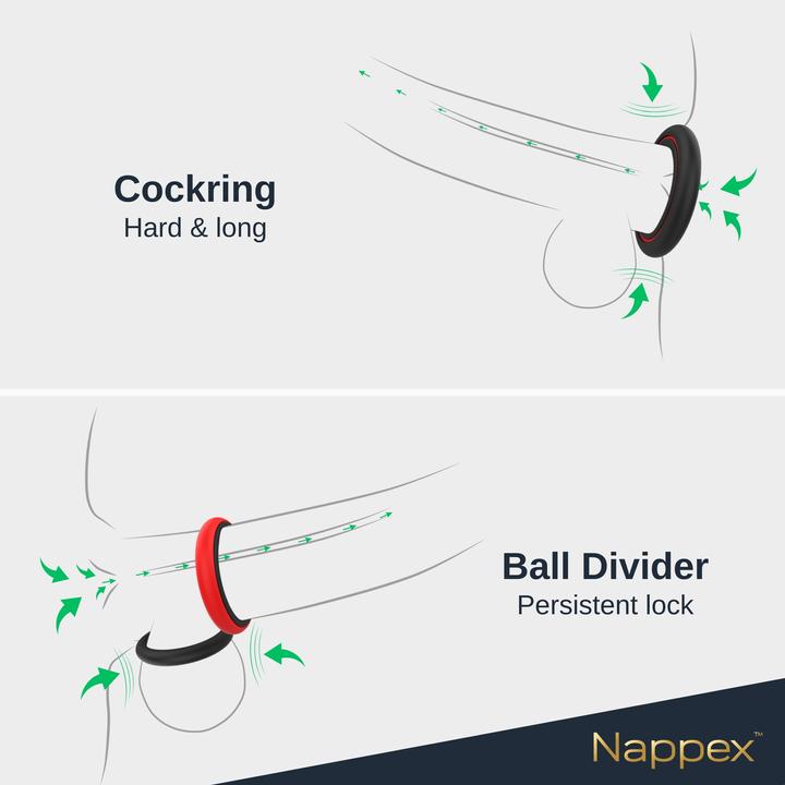 Productafbeelding Nappex Fuego Cock Ring (4.30 cm)