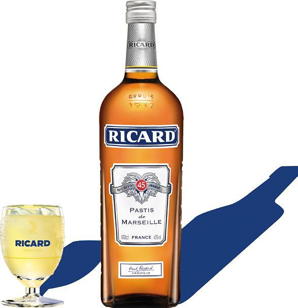 Immagine prodotto Ricard Pastis de Marseille Aperitivo Anisé (45 %, Francia, Pastis)