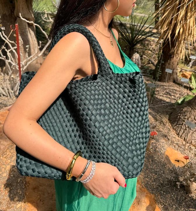 Actual product image Prima Ballerina Twist - Tote Bag Green