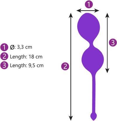 Actual product image Toys4woman Loveballs