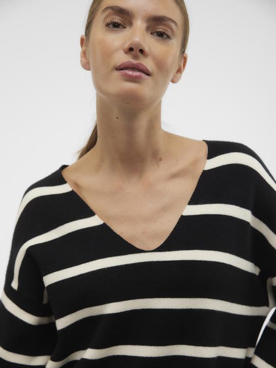 Produktbild Vero Moda V-Ausschnitt Tief angesetzte Schulter Pullover Strickpullover (M)
