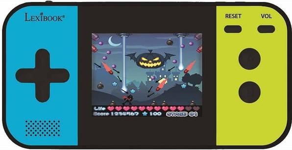 Lexibook JL2377 Compact Cyber Arcade Tragbare Spielkonsole, 250 Gaming, LCD, Batteriebetrieben, Vid