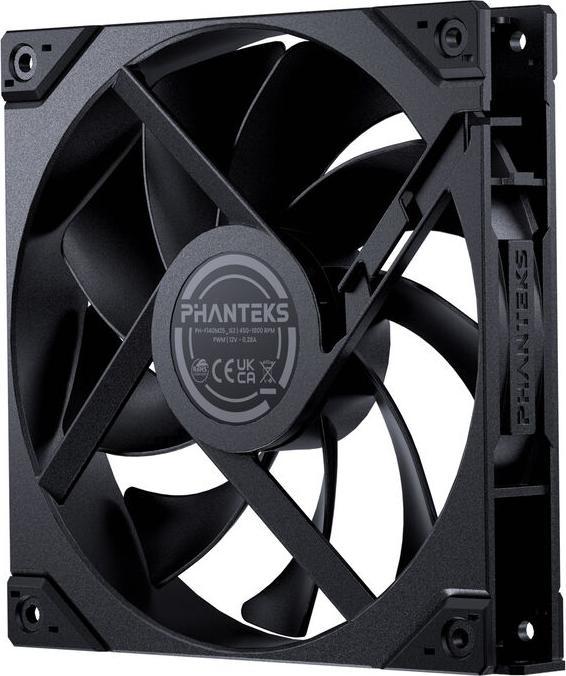 Produktbild Phanteks M25 Gen2 PWM Lüfter - 140mm, schwarz (140 mm)