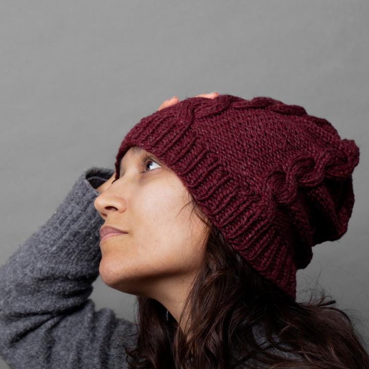Image du produit Moja Majo bonnet de laine Isabel One Size, bleu clair