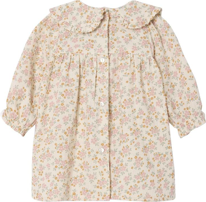 Vertbaudet Baby Kleid aus geblümtem Musselin