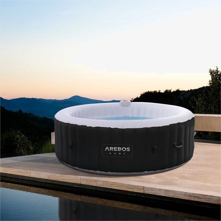 Immagine prodotto Arebos Portabibite + 2x cuscino per il collo per piscine termali