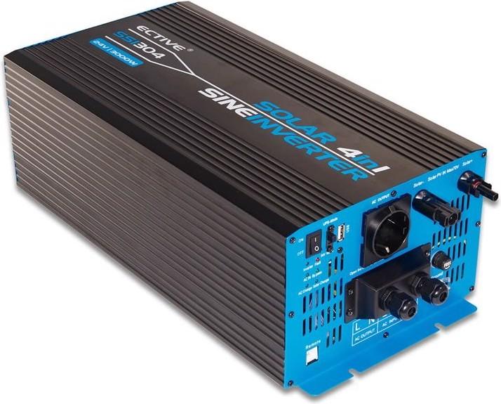 Actual product image Ective SSI302 4in1 sine wave inverter 3000W/12V sine wave inverter with MPPT solar charge controller