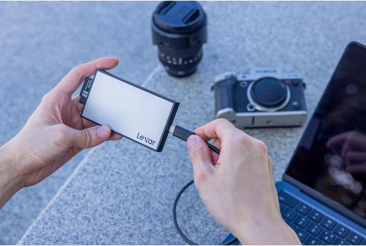 Produktbild Lexar PRO Workflow SD Dual-Slot Reader (USB 3.2)