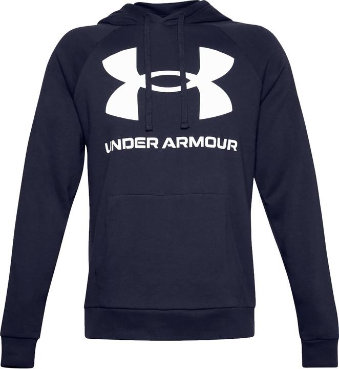 Actual product image Under Armour Rival Fleece Big Logo Hoodie Mens (S)