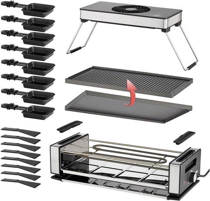 Actual product image Unold Raclette grill
