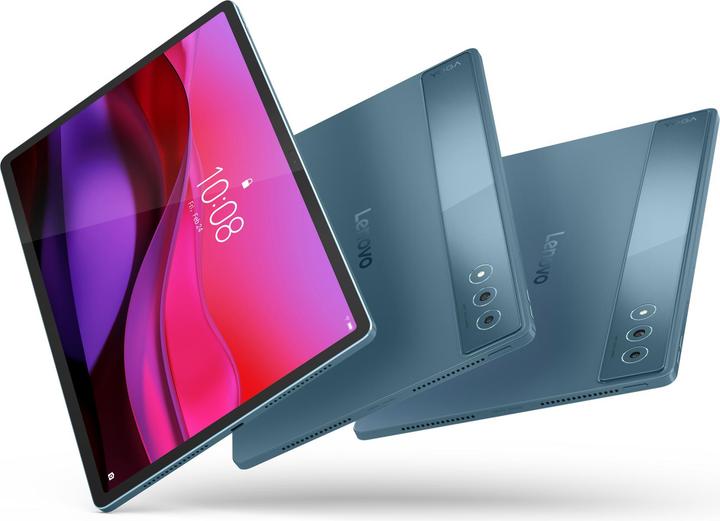 Immagine prodotto Lenovo YOGA Tab Plus TB520FU 16/256GB teal ZAEG0083SE Android 14 Tablet mit Eingabestift (12.70", 256 GB, Alzavola di marea)