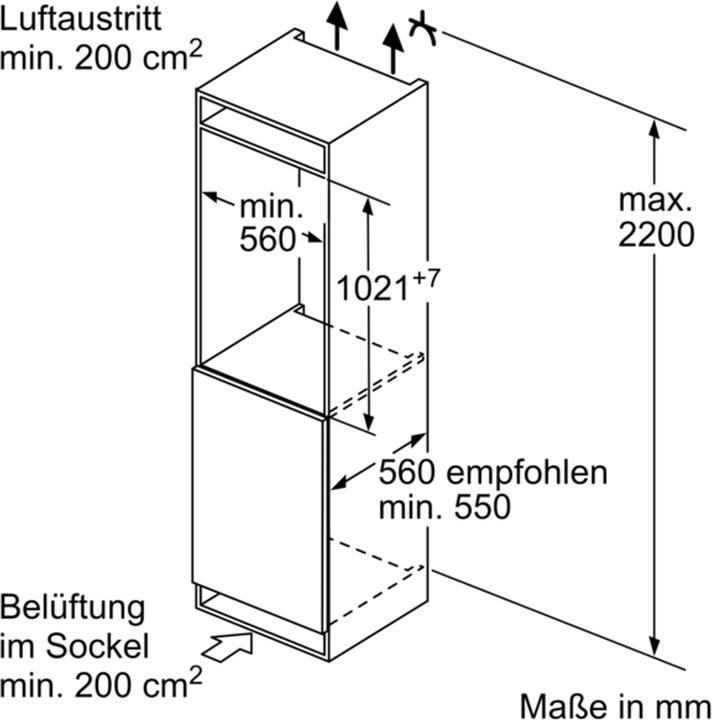 Produktbild Siemens KI31RADD1 (Einbau, 165 l)