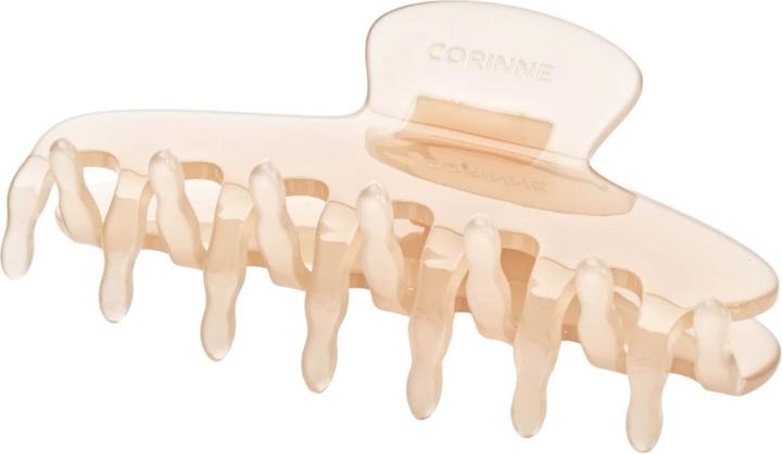 Corinne World - Claw Clip Big Plain Acetat Cream