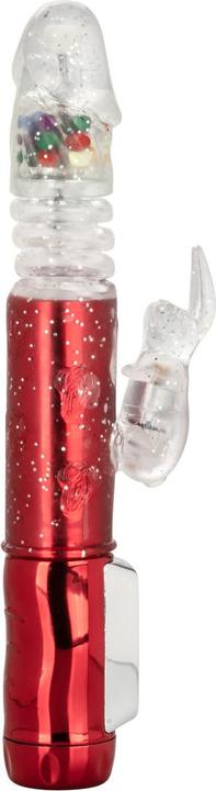 Actual product image CalExotics Naughty Bits® Cumball Machine™ Thrusting Jack Rabbit® Vibrator