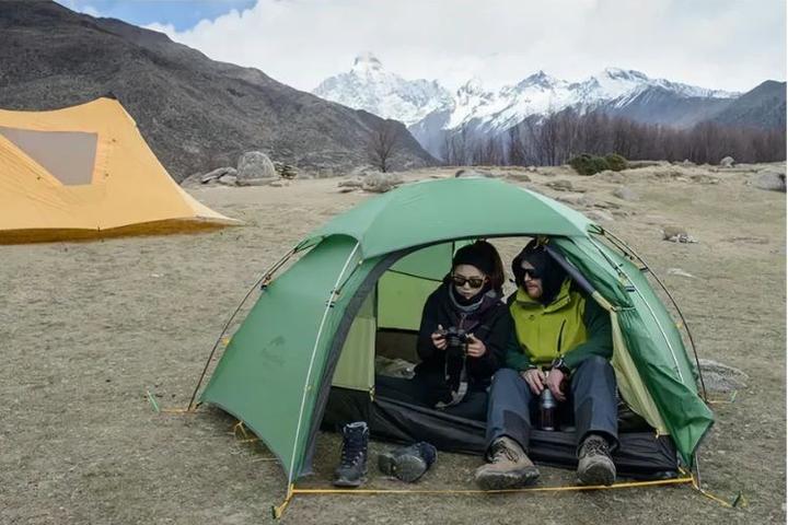 Produktbild Naturehike Cloud Peak 2 20d T-Zip Zelt nh17k240-y-green (2.50 kg, 2 Personen)