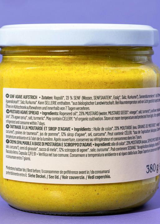 Immagine prodotto KoRo Crema spalmabile alla senape e agave (380 g)