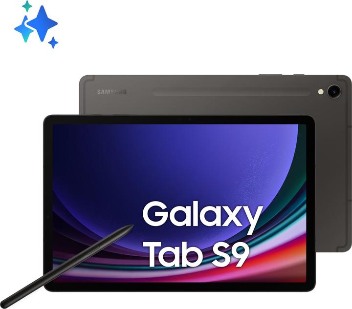 Produktbild Samsung Galaxy Tab S9 (5G, 11", 256 GB, Graphite Grey)