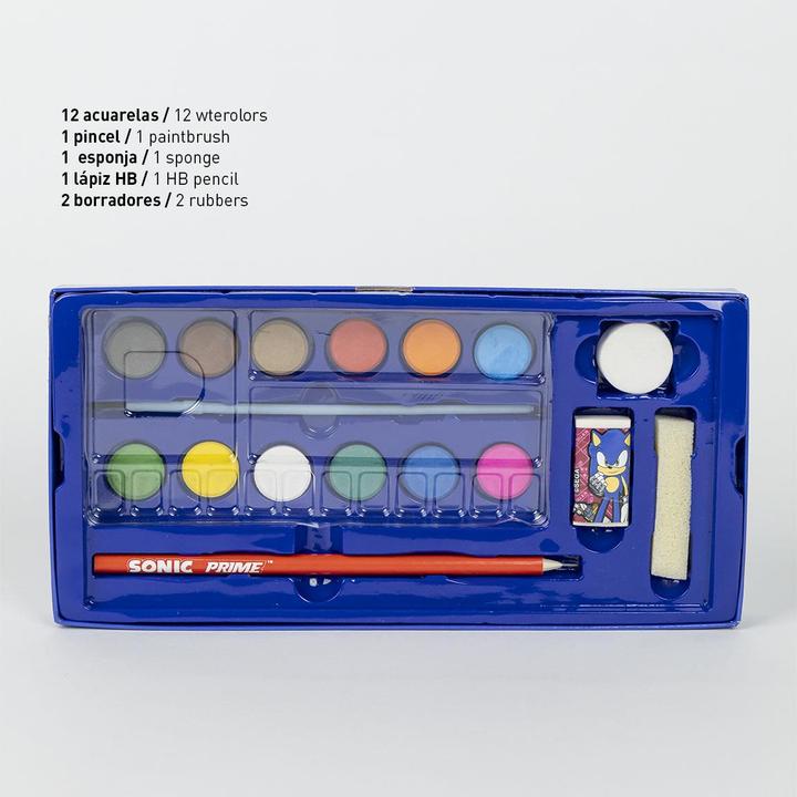 Immagine prodotto Cerda Set di cancelleria da colorare - Sonic Prime (2700001216)