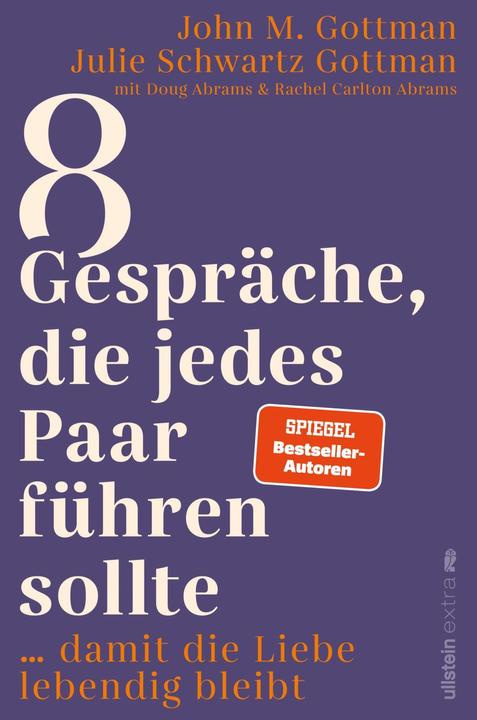 Nährwerte und Zutaten 8 Gespräche, die jedes Paar führen sollte (Deutsch, John Gottman, 2022)