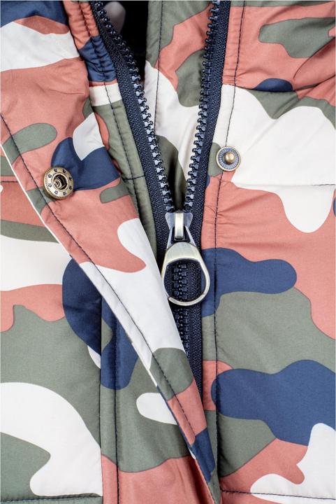 Actual product image Urban Classics Ladies Boyfriend Camo Puffer Jacket (4XL)