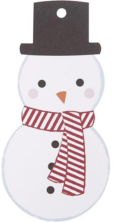Immagine prodotto Creativ Company Pupazzo di neve (Decorazioni da regalo, 10 x)