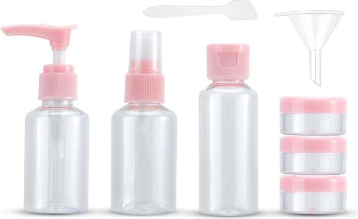 Produktbild Intirilife Flaschen Set in ROSA TRANSPARENT