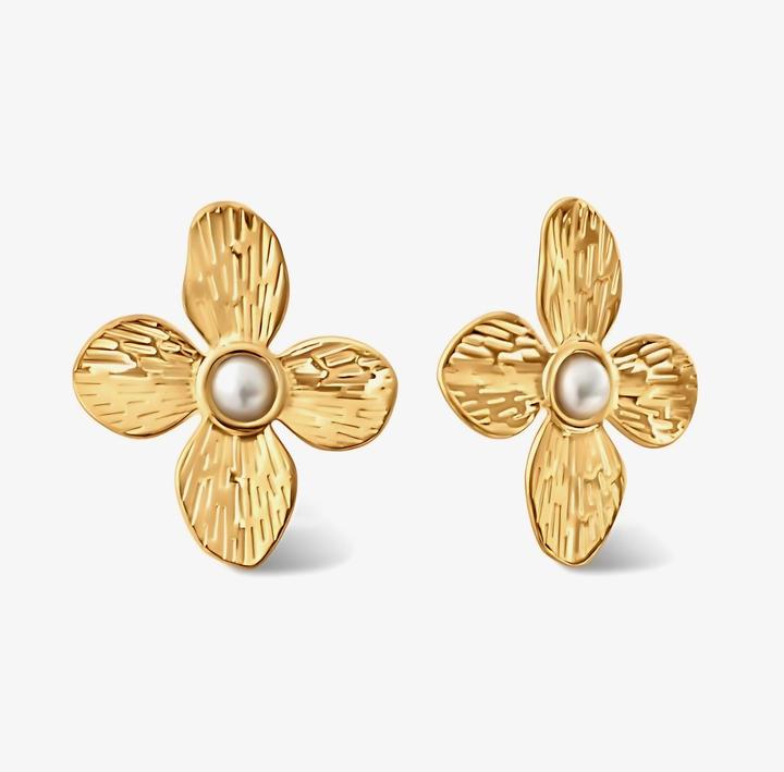 Sensora Jewelry Merida Flower Ohrringe (Edelstahl)