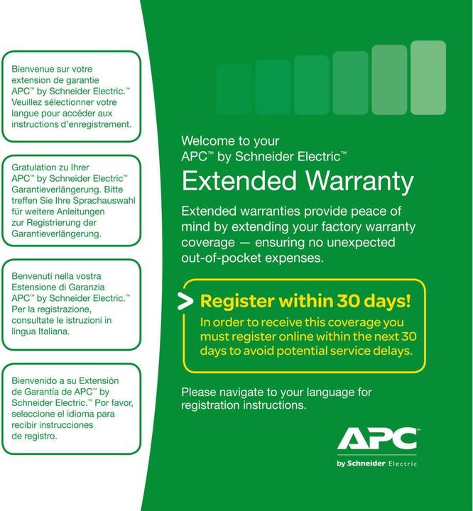 APC Warranty extension SP-02 3years