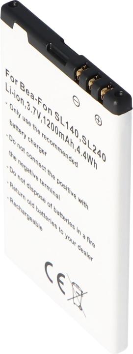 Actual product image AccuCell Akku Bea-Fon SL140, SL240 Akku SL140