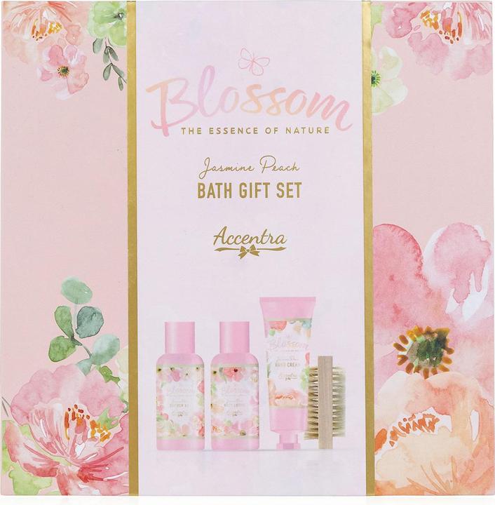 Accentra Badeset BLOSSOM in wiederverwendbarer Geschenkbox (Haarpflege set)
