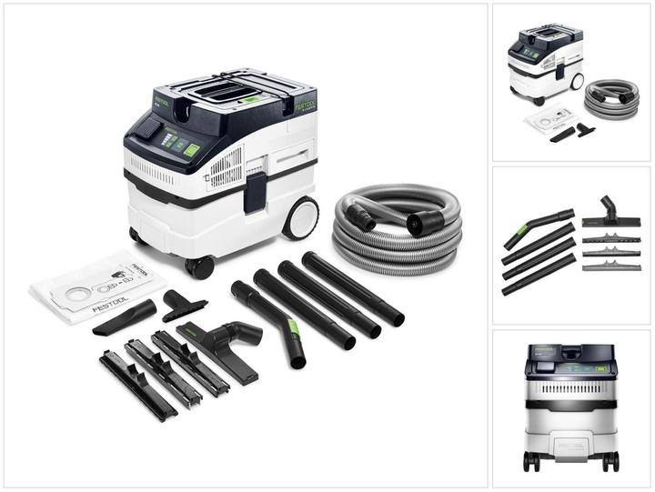 Image du produit Festool Cleantec CT 15 E-Set (Aspirateur eau et poussière)