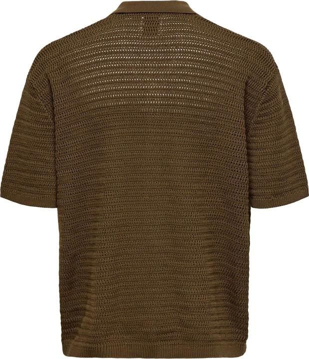 Produktbild Only & Sons ONSTHIAGO Gestricktes Polo-Hemd Polo (M)