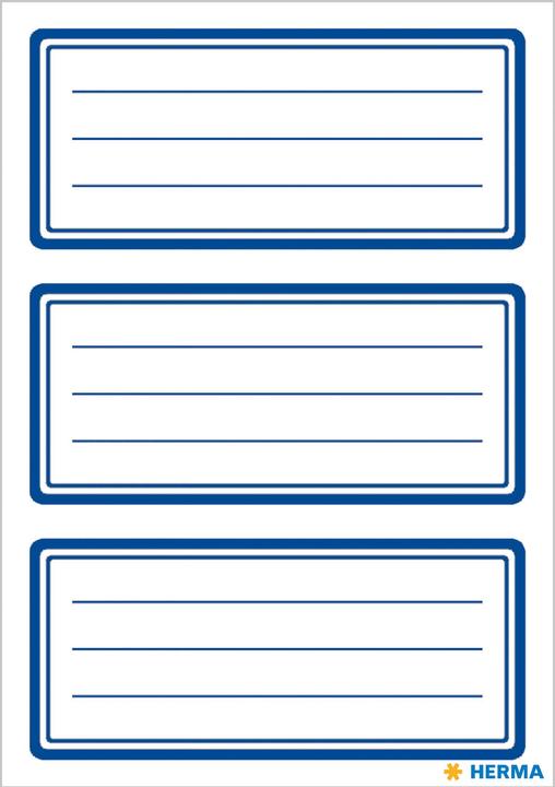 Actual product image HERMA Book labels