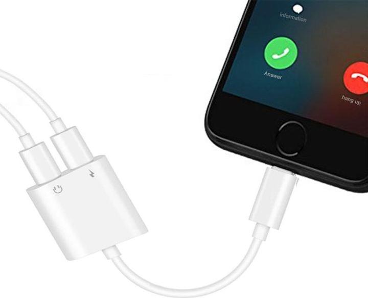 Image du produit JTI Splitter compatible avec Apple - 2x Lightning (Lightning, Lightning)