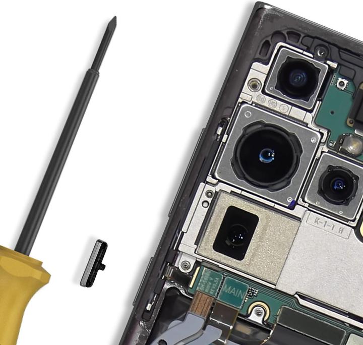 Actual product image Clappio Power button spare part (Samsung Galaxy S22 Ultra)