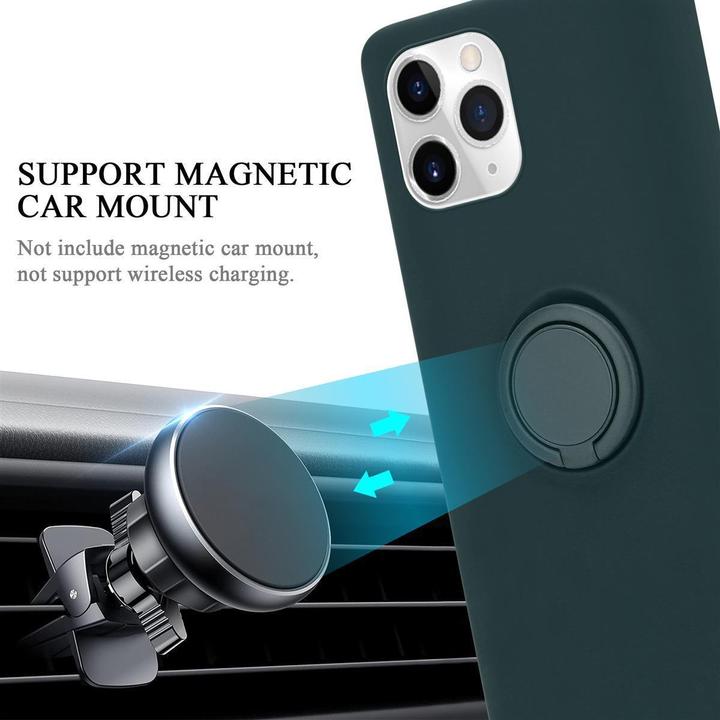 Produktbild Cadorabo TPU Liquid Ring Silicone Case Hülle (Apple iPhone 11 Pro Max)